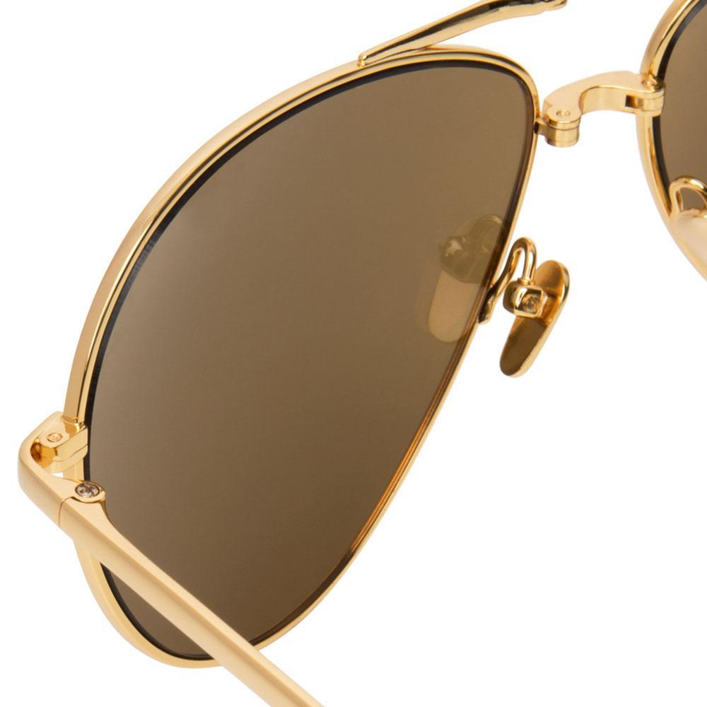 Color_LFL518C1SUN - Linda Farrow 518 C1 Aviator Sunglasses