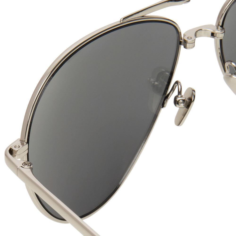 Color_LFL518C2SUN - Linda Farrow 518 C2 Aviator Sunglasses