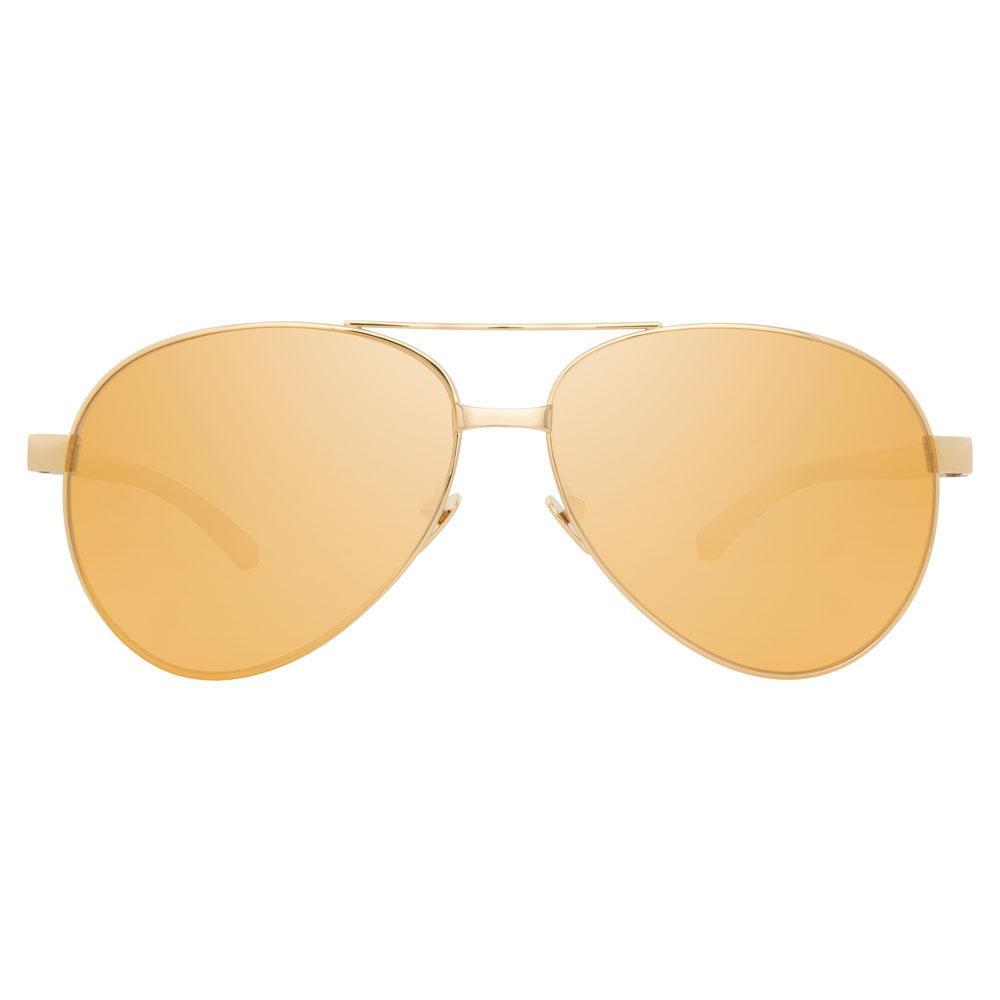 Color_LFL533C1SUN - Linda Farrow 533 C1 Aviator Sunglasses