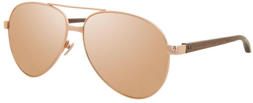 Color_LFL533C3SUN - Linda Farrow 533 C3 Aviator Sunglasses