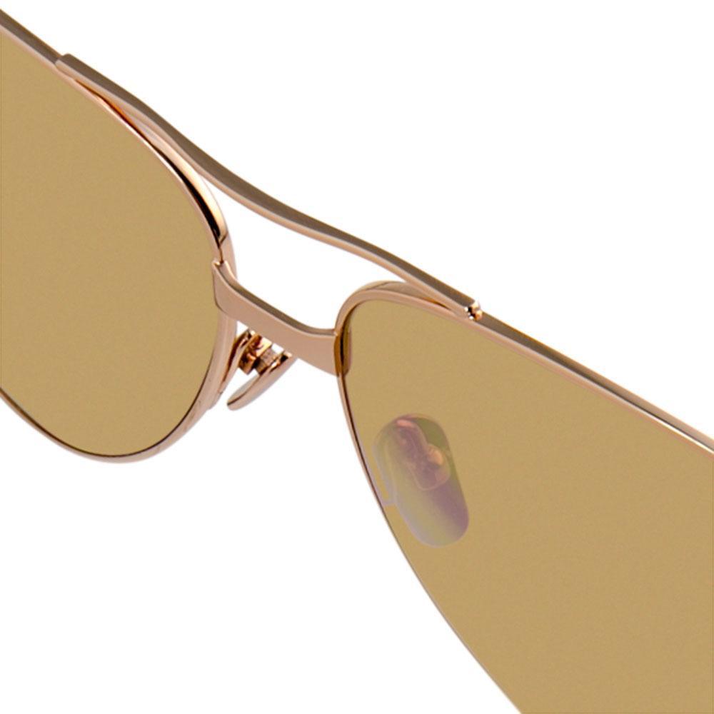 Color_LFL533C3SUN - Linda Farrow 533 C3 Aviator Sunglasses