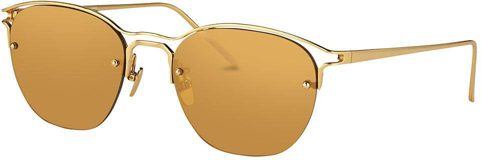 Color_LFL538C1SUN - Linda Farrow 538 C1 Browline Sunglasses