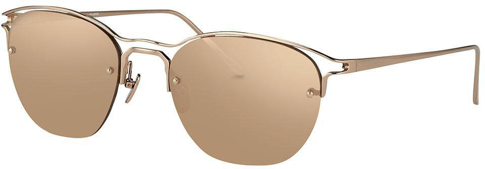 Color_LFL538C3SUN - Linda Farrow 538 C3 Browline Sunglasses