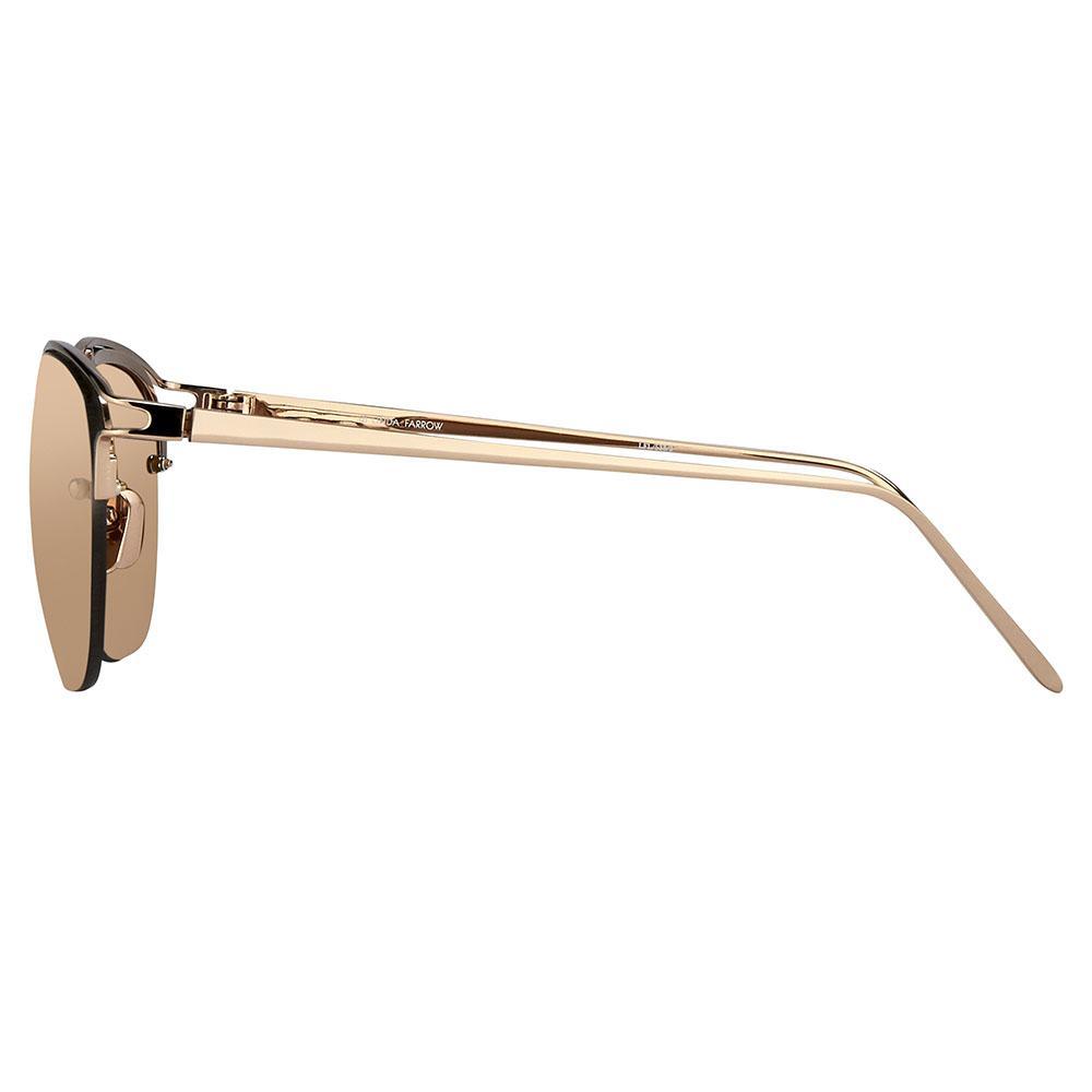 Color_LFL538C3SUN - Linda Farrow 538 C3 Browline Sunglasses