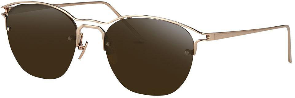 Color_LFL538C6SUN - Linda Farrow 538 C6 Browline Sunglasses