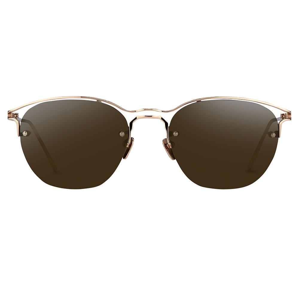 Color_LFL538C6SUN - Linda Farrow 538 C6 Browline Sunglasses