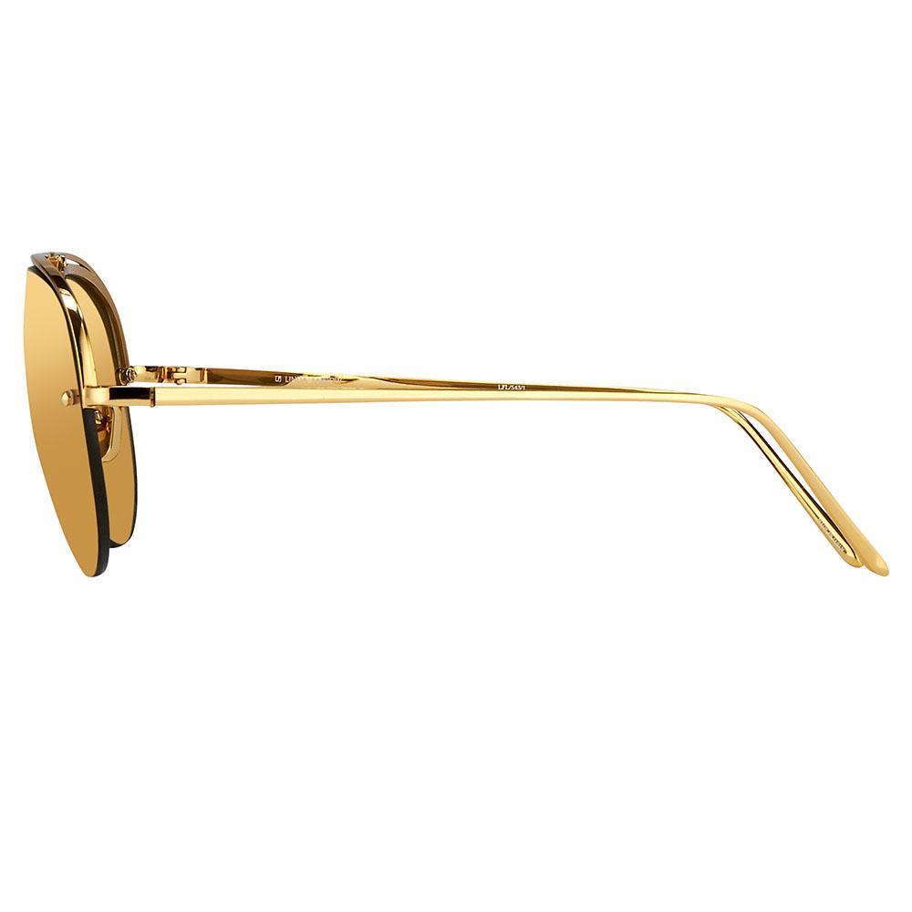 Color_LFL543C1SUN - Linda Farrow 543 C1 Aviator Sunglasses