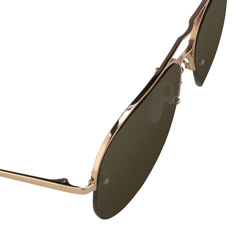 Color_LFL543C6SUN - Linda Farrow 543 C6 Aviator Sunglasses