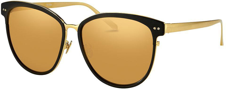 Color_LFL547C1SUN - Linda Farrow 547 C1 Oversized Sunglasses