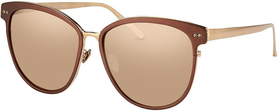 Color_LFL547C3SUN - Linda Farrow 547 C3 Oversized Sunglasses