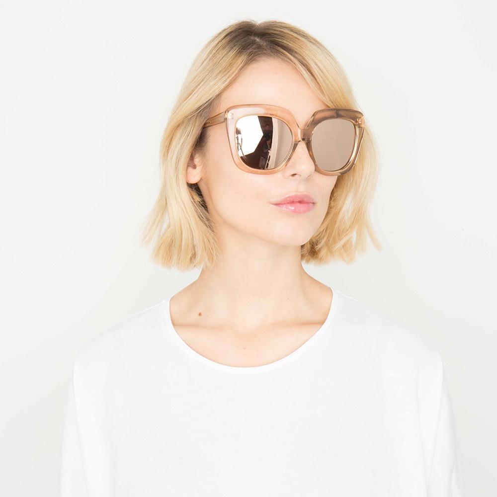 Color_LFL556C5SUN - Linda Farrow 556 C5 Oversized Sunglasses