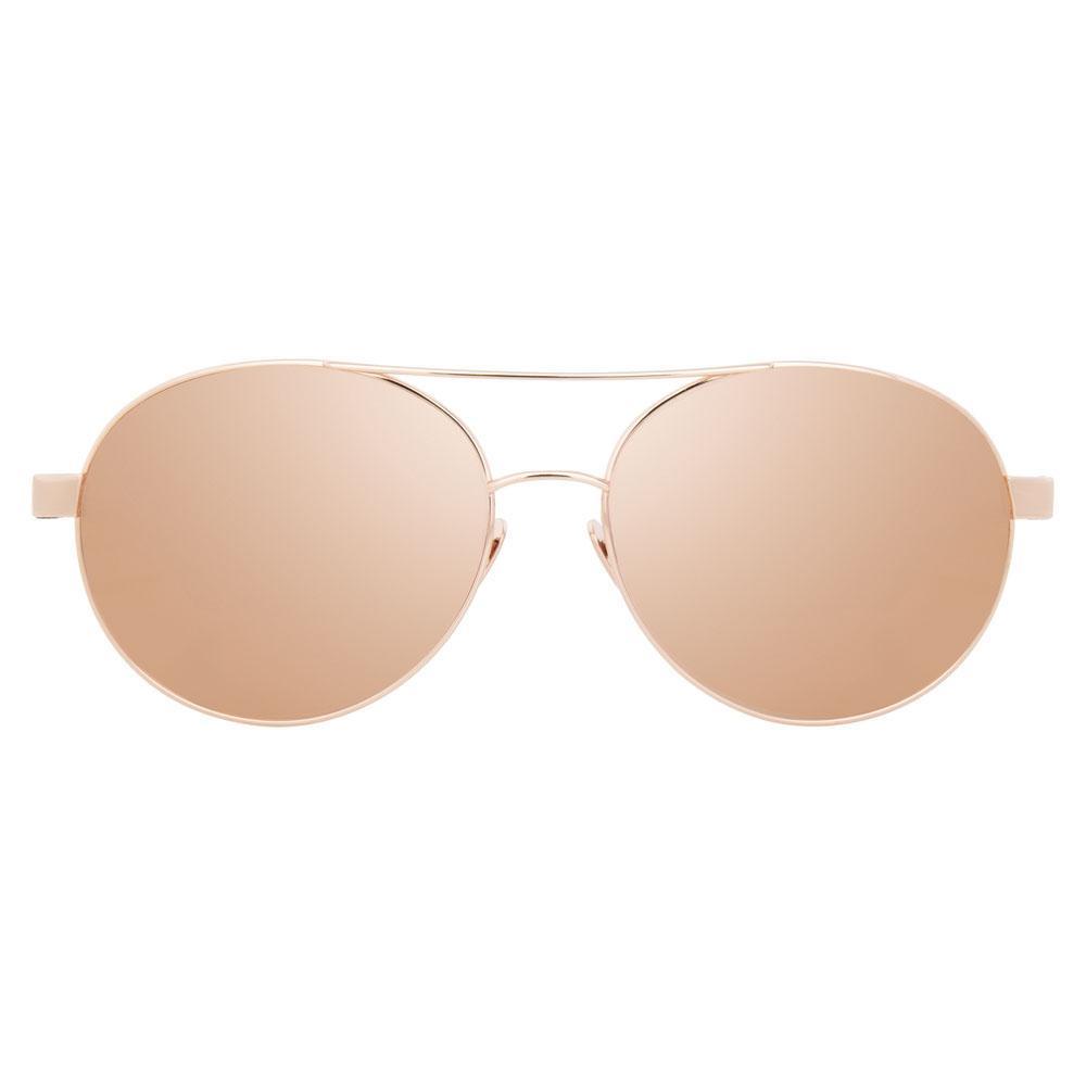 Color_LFL559C3SUN - Linda Farrow 559 C3 Aviator Sunglasses