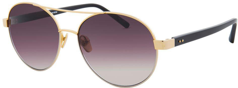 Color_LFL559C4SUN - Linda Farrow 559 C4 Aviator Sunglasses