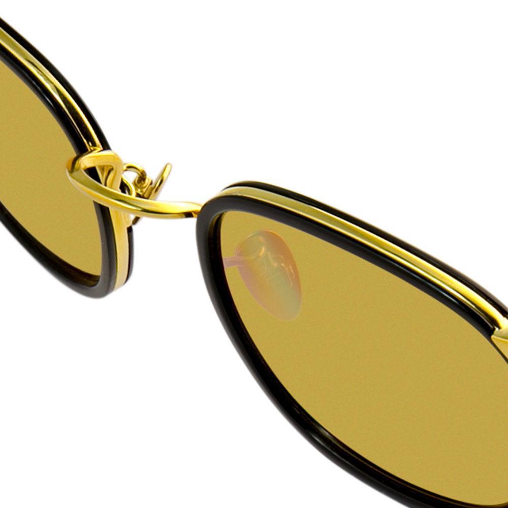 Color_LFL562C13SUN - Linda Farrow 562 C13 Oval Sunglasses