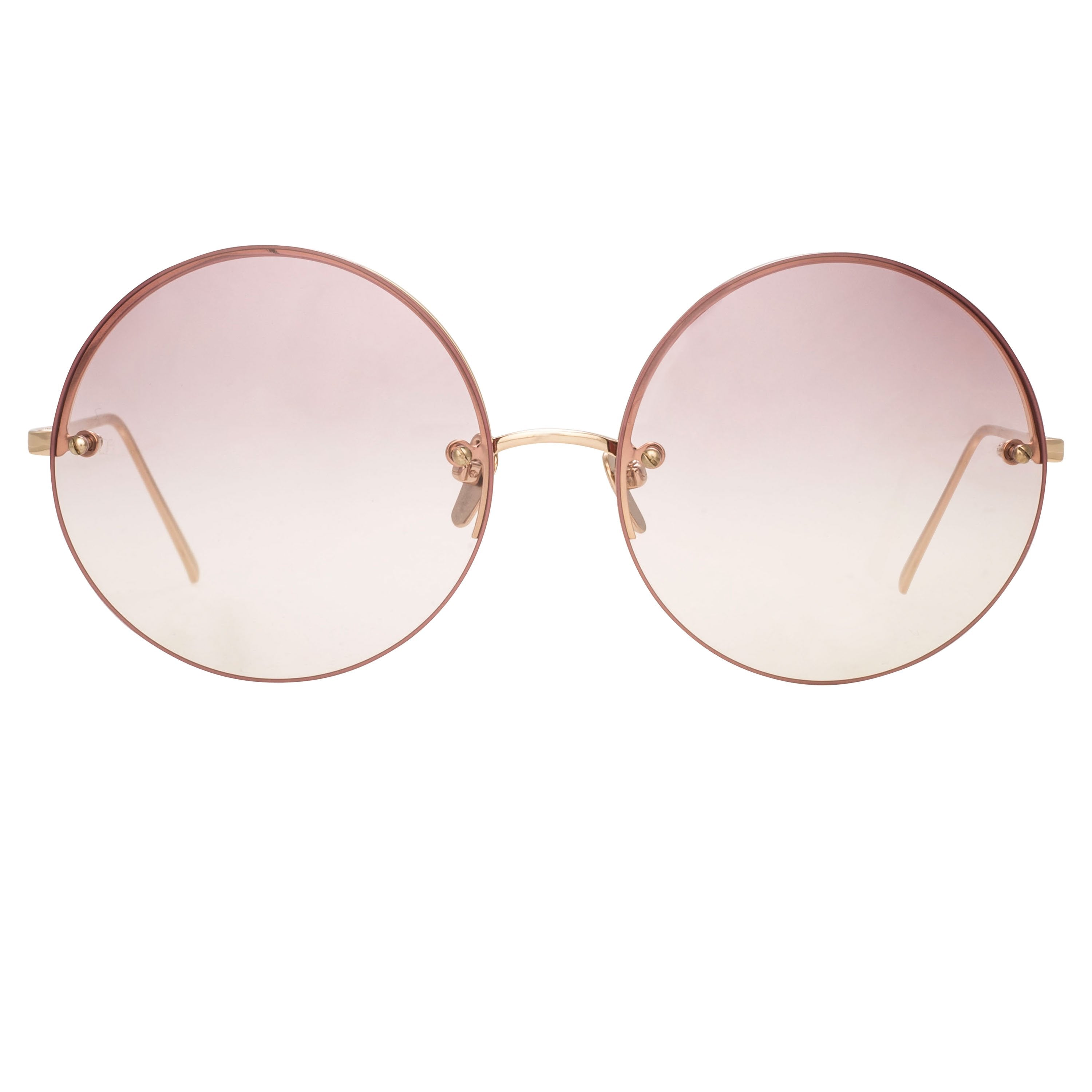 Color_LFL565C11SUN - Linda Farrow 565 C11 Round Sunglasses