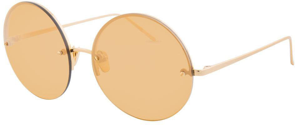 Color_LFL565C1SUN - Linda Farrow 565 C1 Round Sunglasses