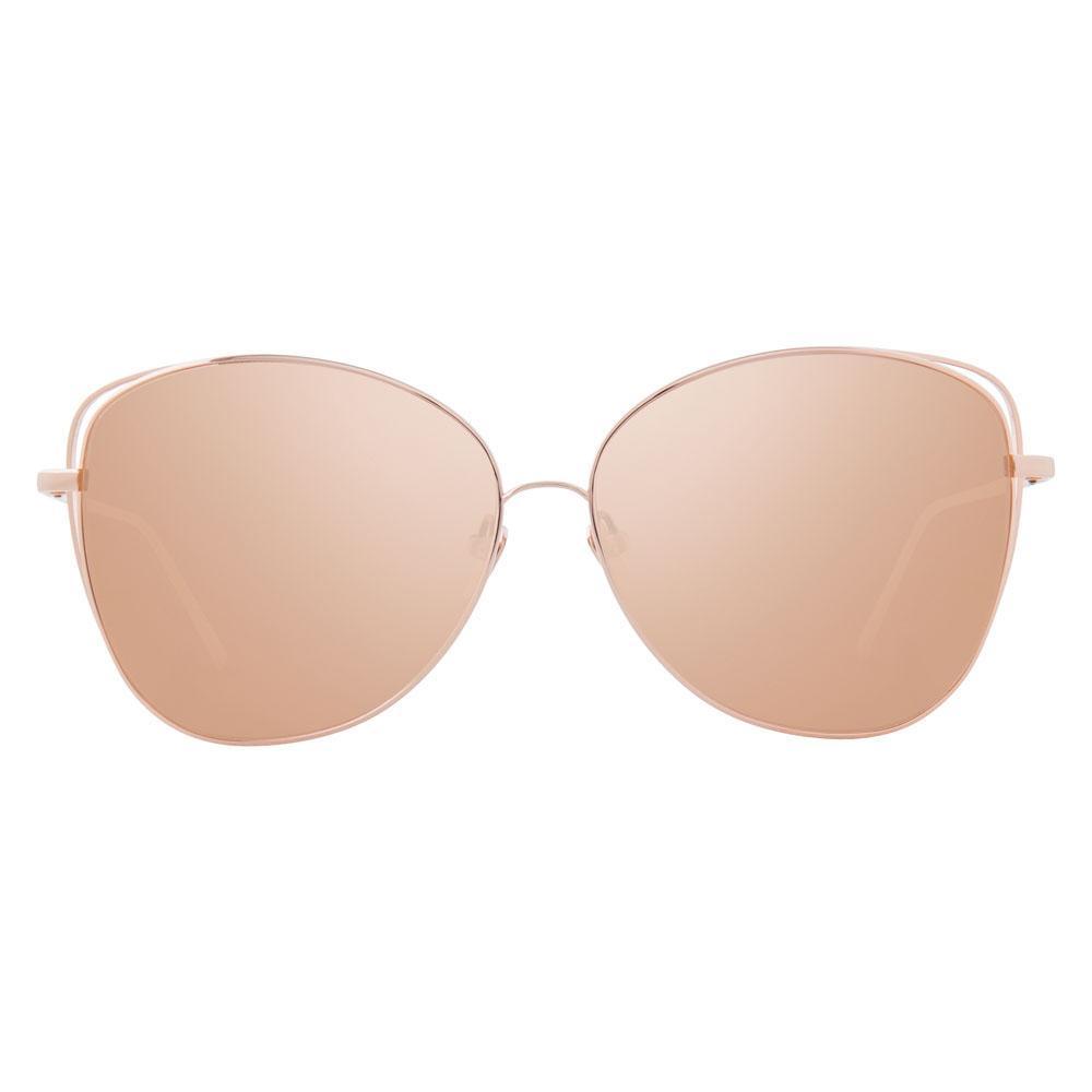 Color_LFL566C3SUN - Linda Farrow 566 C3 Cat Eye Sunglasses