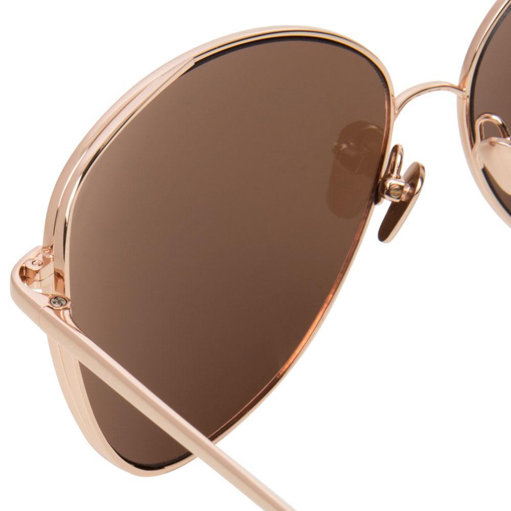 Color_LFL566C3SUN - Linda Farrow 566 C3 Cat Eye Sunglasses