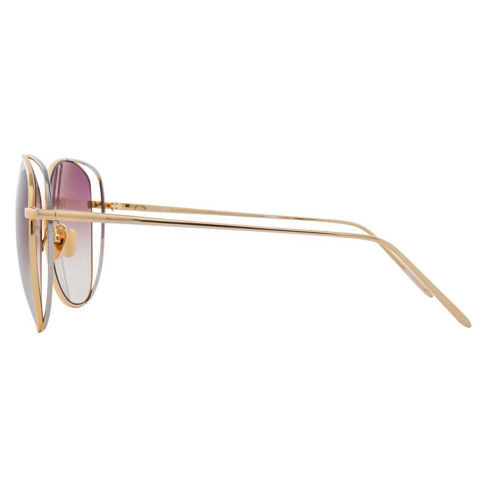 Color_LFL566C5SUN - Linda Farrow 566 C5 Cat Eye Sunglasses