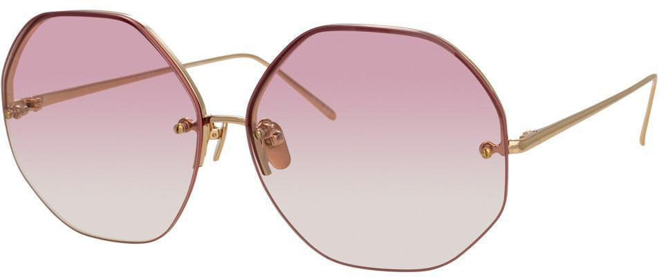 Color_LFL567C10SUN - Linda Farrow 567 C10 Oversized Sunglasses