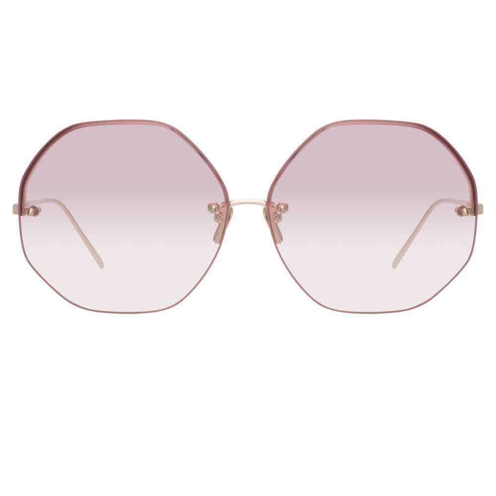 Color_LFL567C10SUN - Linda Farrow 567 C10 Oversized Sunglasses