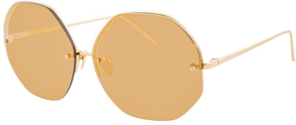 Color_LFL567C1SUN - Linda Farrow 567 C1 Oversized Sunglasses