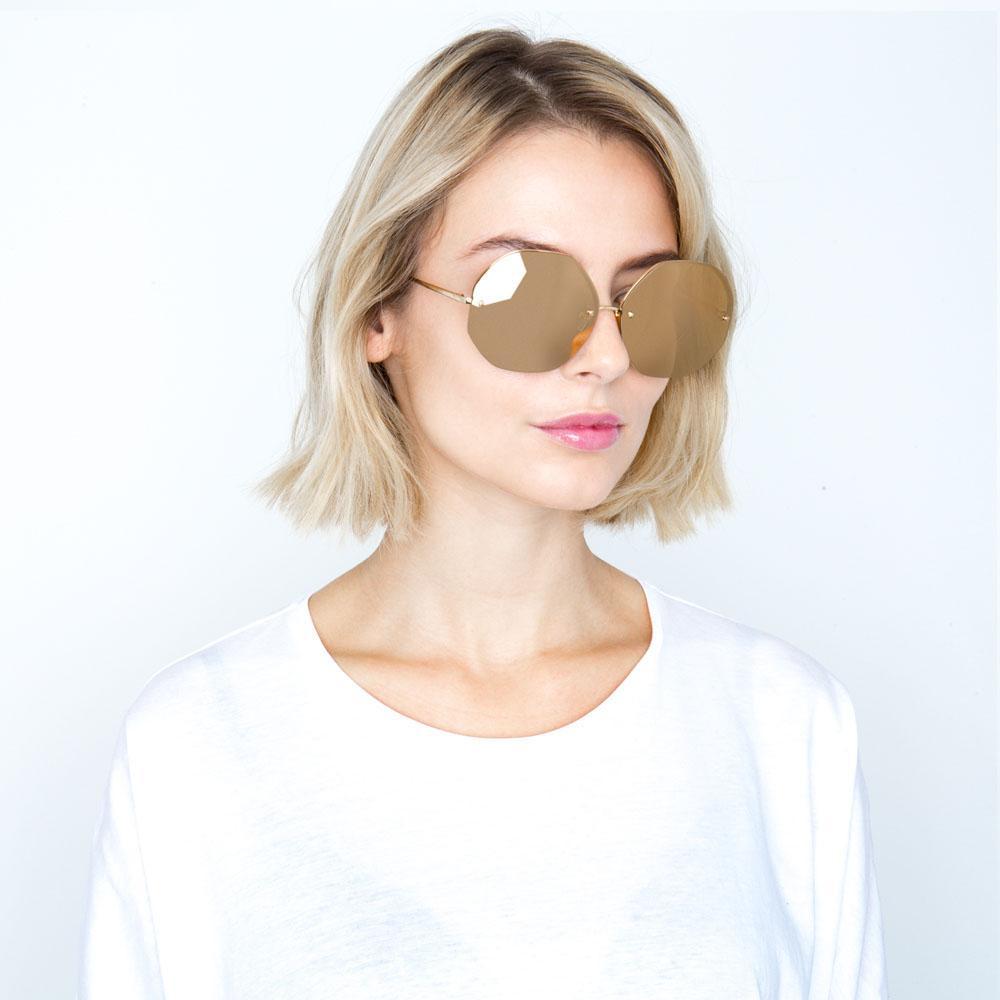 Color_LFL567C1SUN - Linda Farrow 567 C1 Oversized Sunglasses