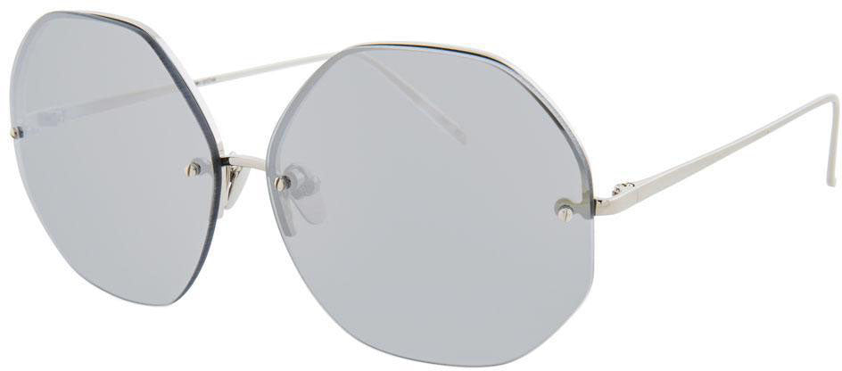 Color_LFL567C2SUN - Linda Farrow 567 C2 Oversized Sunglasses