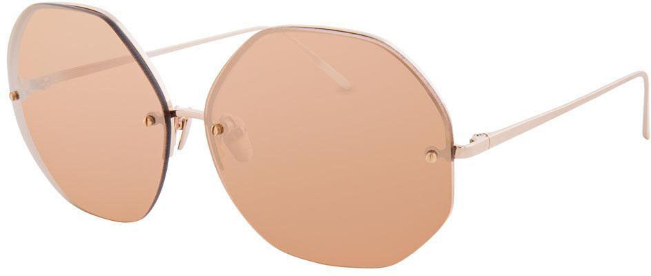 Color_LFL567C3SUN - Linda Farrow 567 C3 Oversized Sunglasses