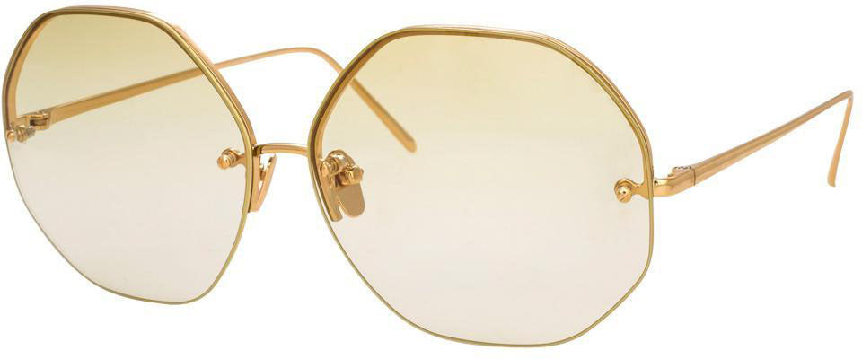 Color_LFL567C8SUN - Linda Farrow 567 C8 Oversized Sunglasses