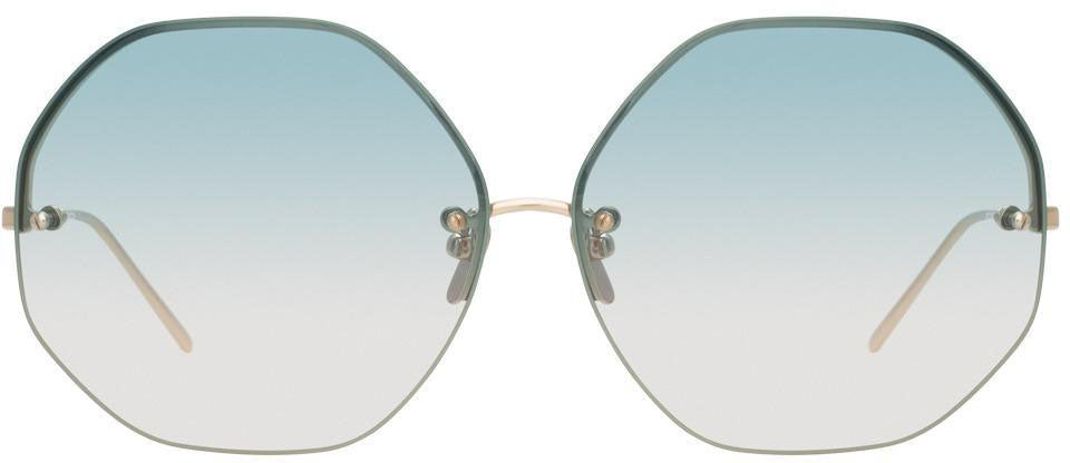 Color_LFL567C9SUN - Linda Farrow 567 C9 Oversized Sunglasses