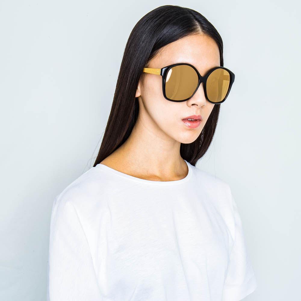 Color_LFL570C2SUN - Linda Farrow 570 C2 Oversized Sunglasses