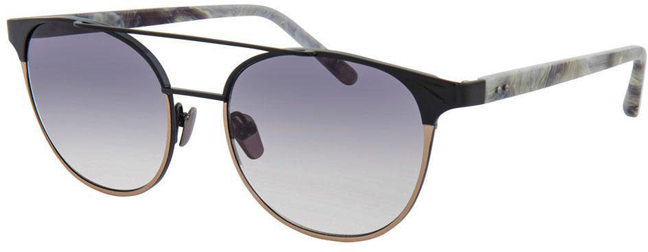 Color_LFL571C5SUN - Linda Farrow 571 C5 Aviator Sunglasses