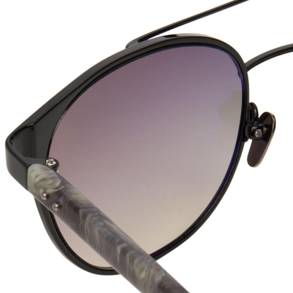 Color_LFL571C5SUN - Linda Farrow 571 C5 Aviator Sunglasses