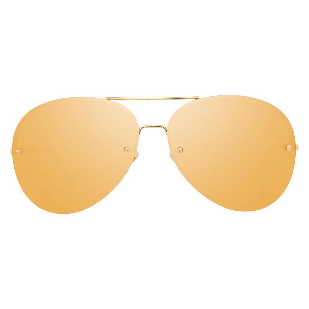 Color_LFL574C1SUN - Linda Farrow 574 C1 Aviator Sunglasses