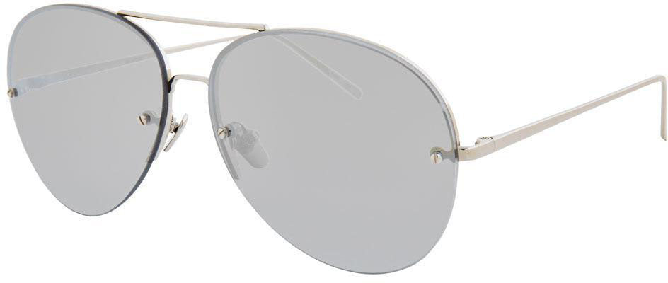 Color_LFL574C2SUN - Linda Farrow 574 C2 Aviator Sunglasses