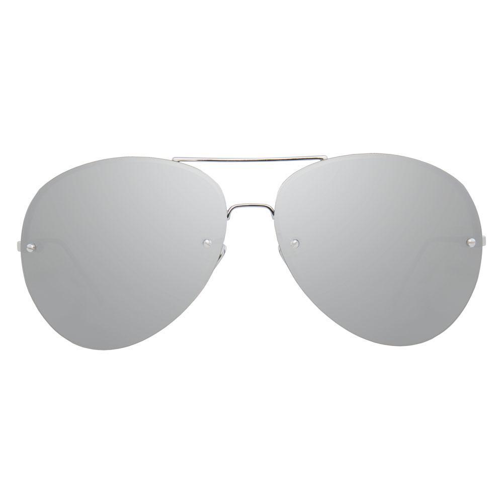 Color_LFL574C2SUN - Linda Farrow 574 C2 Aviator Sunglasses