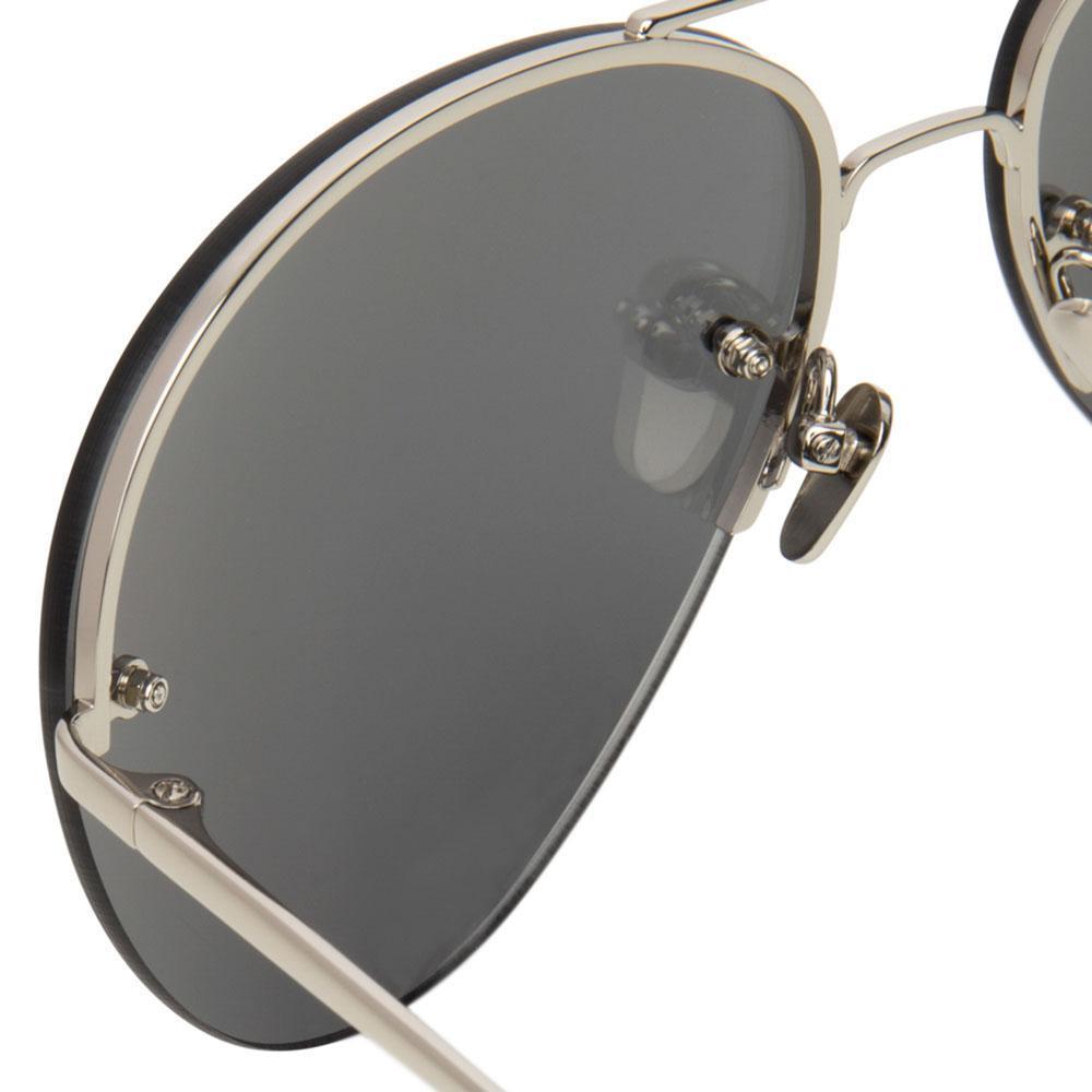 Color_LFL574C2SUN - Linda Farrow 574 C2 Aviator Sunglasses