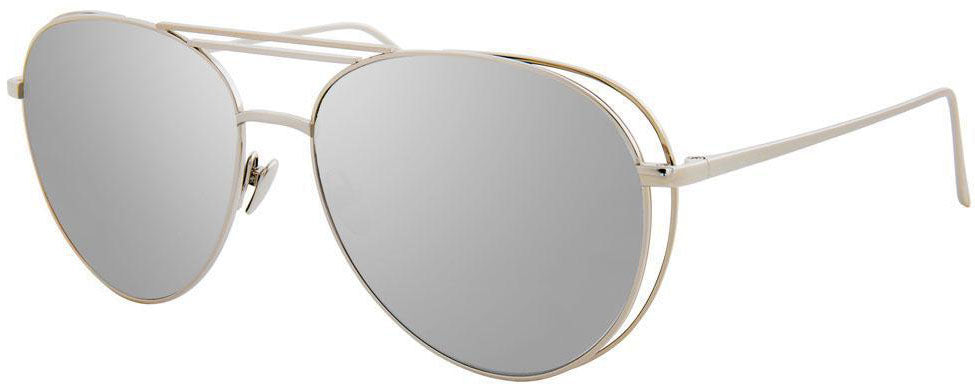 Color_LFL575C2SUN - Linda Farrow 575 C2 Aviator Sunglasses