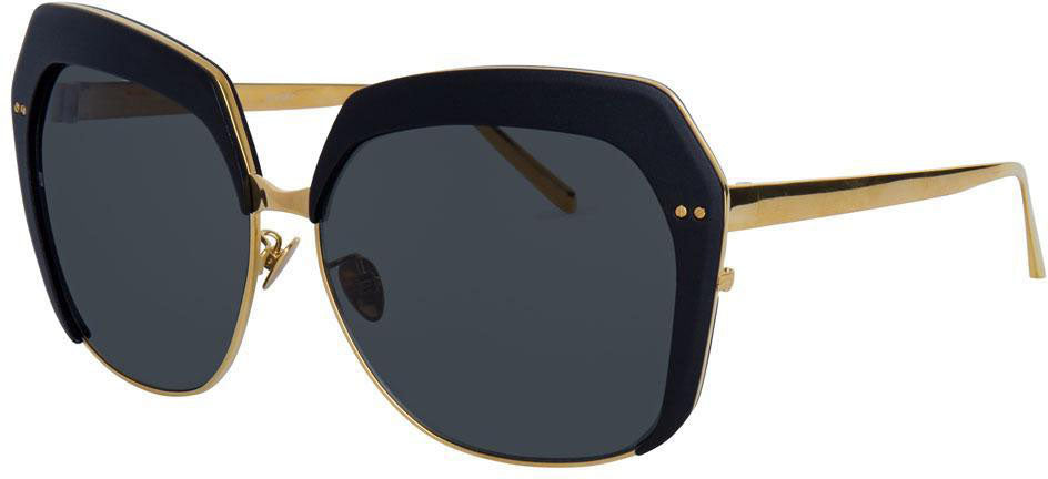 Color_LFL578C1SUN - Linda Farrow 578 C1 Oversized Sunglasses