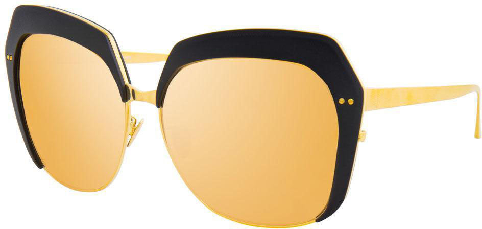 Color_LFL578C2SUN - Linda Farrow 578 C2 Oversized Sunglasses