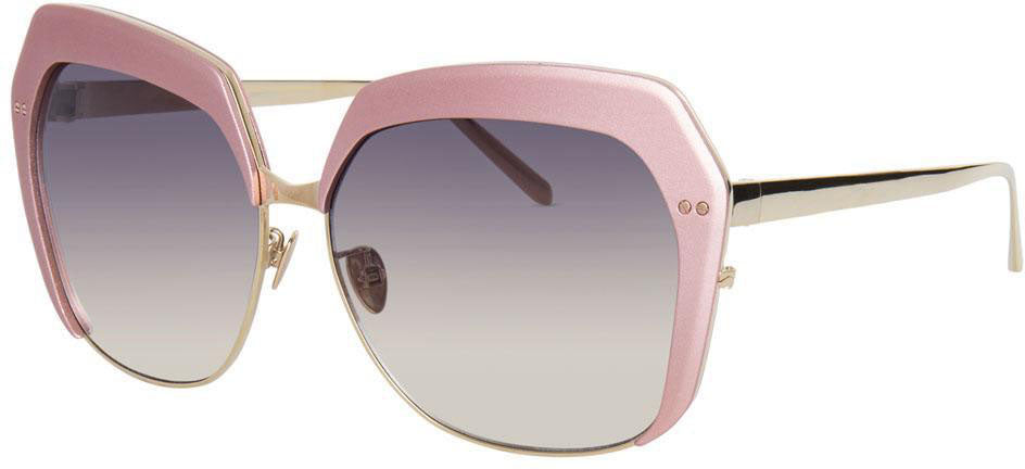 Color_LFL578C4SUN - Linda Farrow 578 C4 Oversized Sunglasses