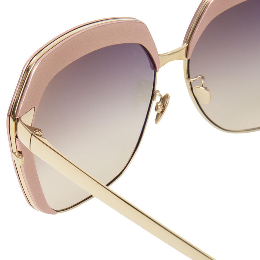 Color_LFL578C4SUN - Linda Farrow 578 C4 Oversized Sunglasses