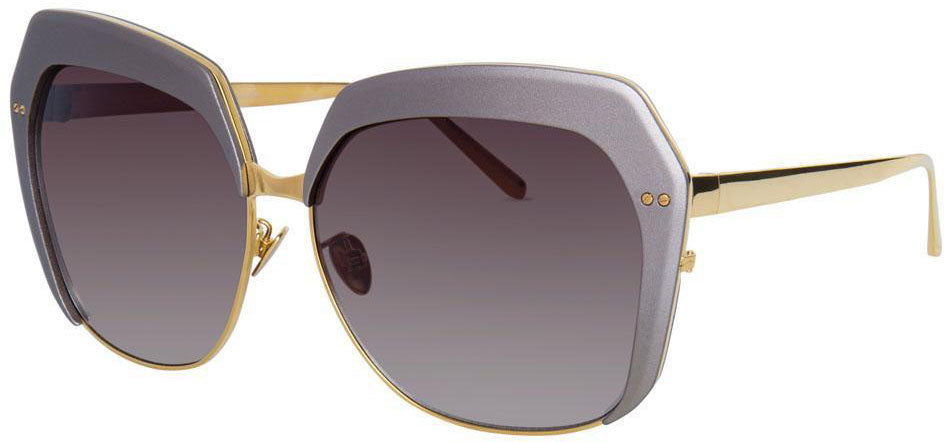 Color_LFL578C5SUN - Linda Farrow 578 C5 Oversized Sunglasses