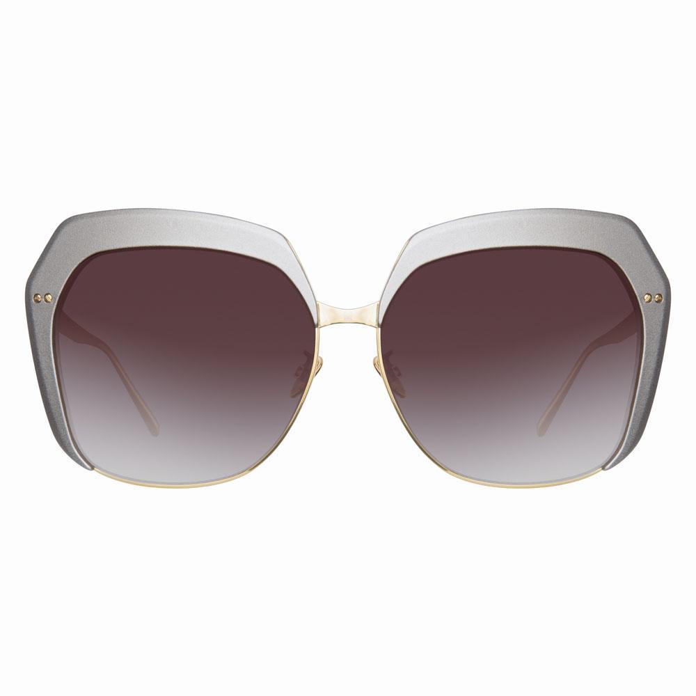 Color_LFL578C5SUN - Linda Farrow 578 C5 Oversized Sunglasses