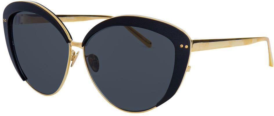 Color_LFL579C1SUN - Linda Farrow 579 C1 Cat Eye Sunglasses