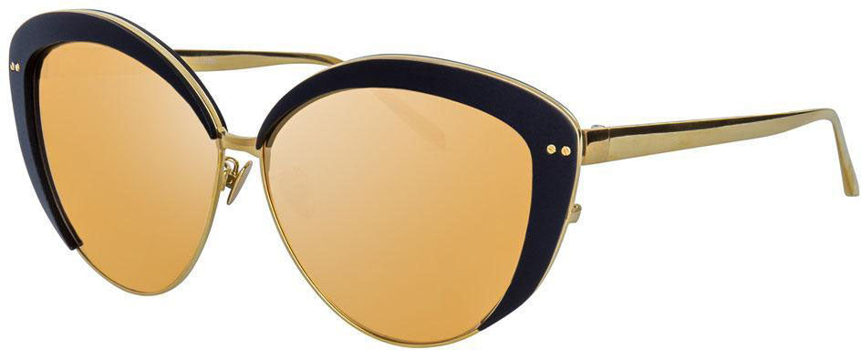 Color_LFL579C2SUN - Linda Farrow 579 C2 Cat Eye Sunglasses