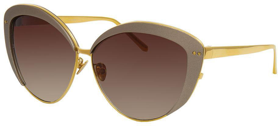 Color_LFL579C5SUN - Linda Farrow 579 C5 Cat Eye Sunglasses