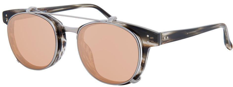 Color_LFL581C4SUN - Linda Farrow 581 C4 D-Frame Sunglasses