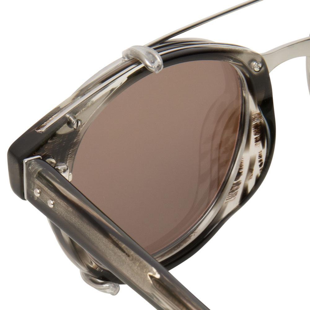 Color_LFL581C4SUN - Linda Farrow 581 C4 D-Frame Sunglasses